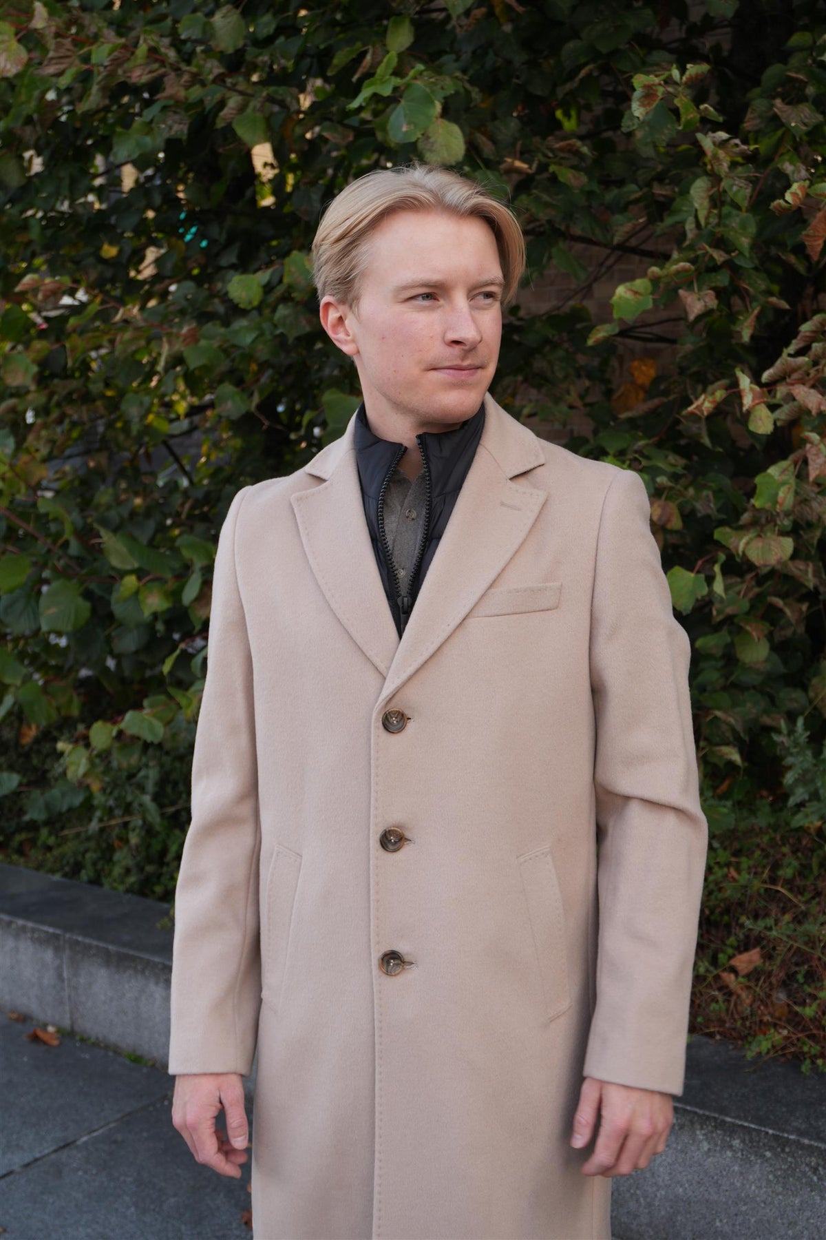 Sultan Tech Cashmere Coat Light Camel