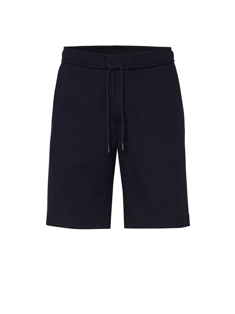Casual Shorts Solid Navy