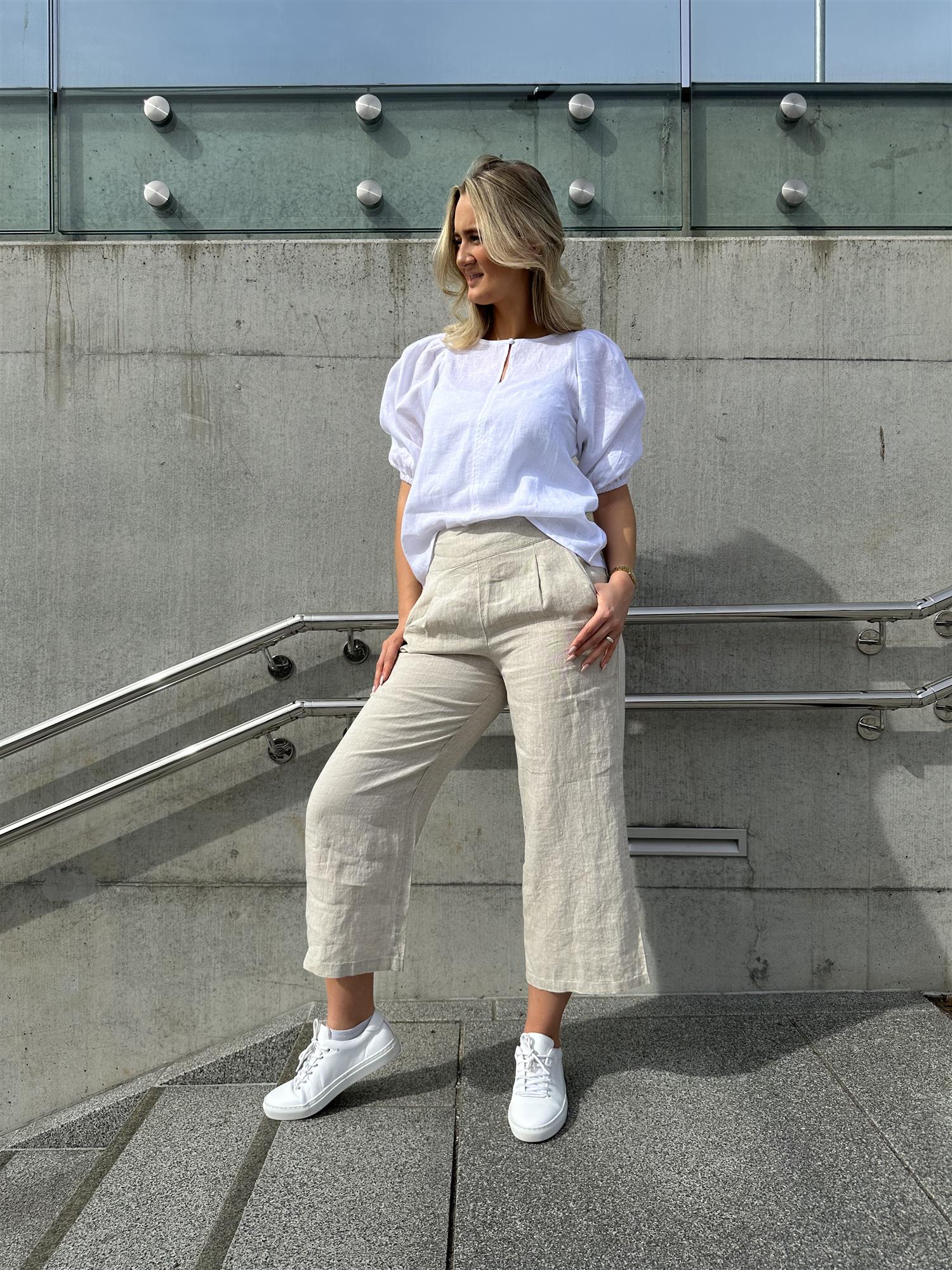 Any Linen Pant Sand