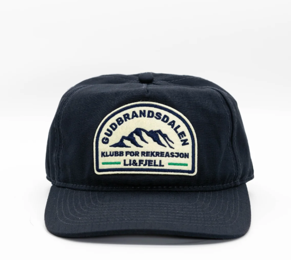Gudbrandsdalen Patch Ripstop Caps - Dyp Blå