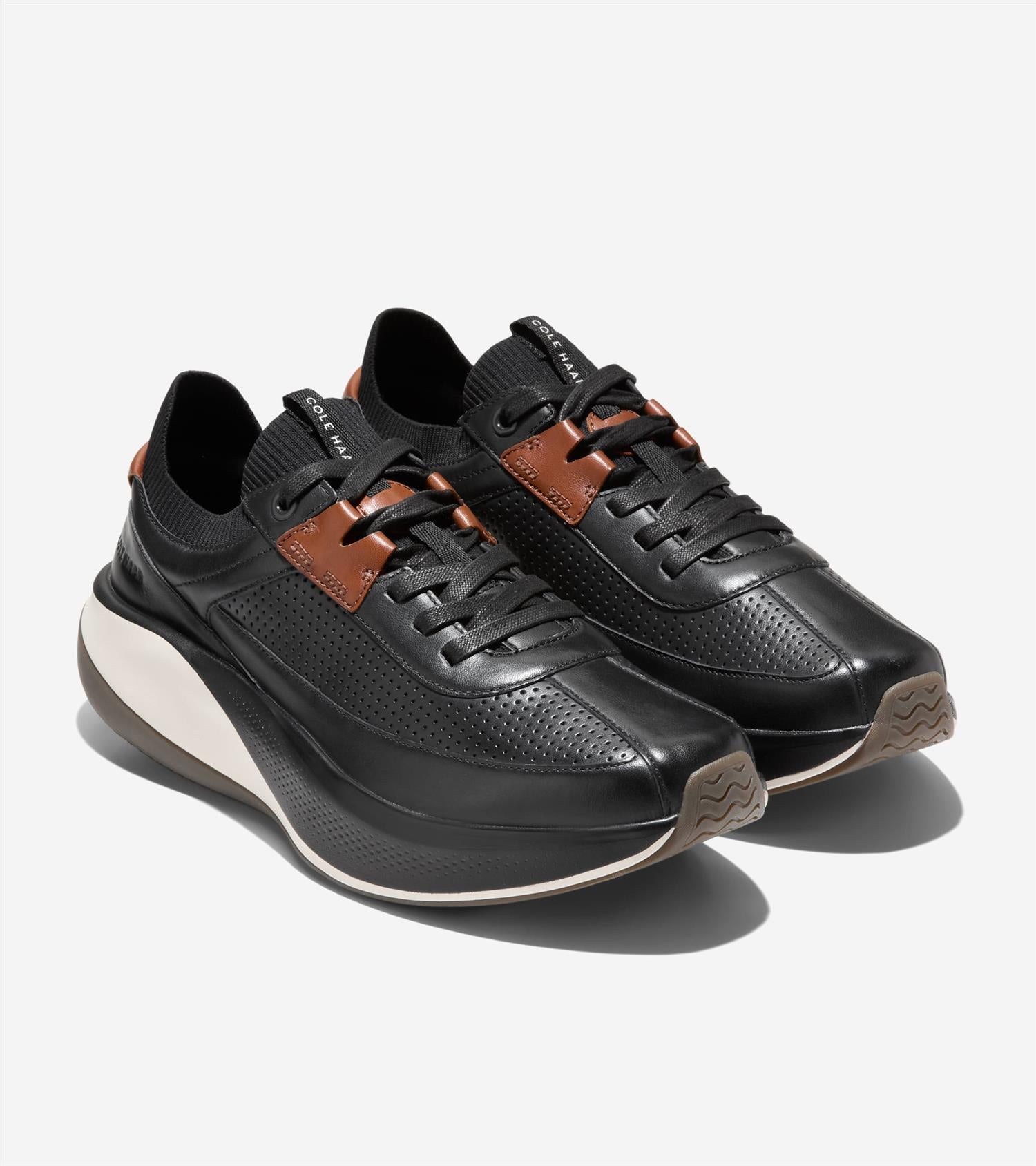 GrandPrø All Day Leather Run Black