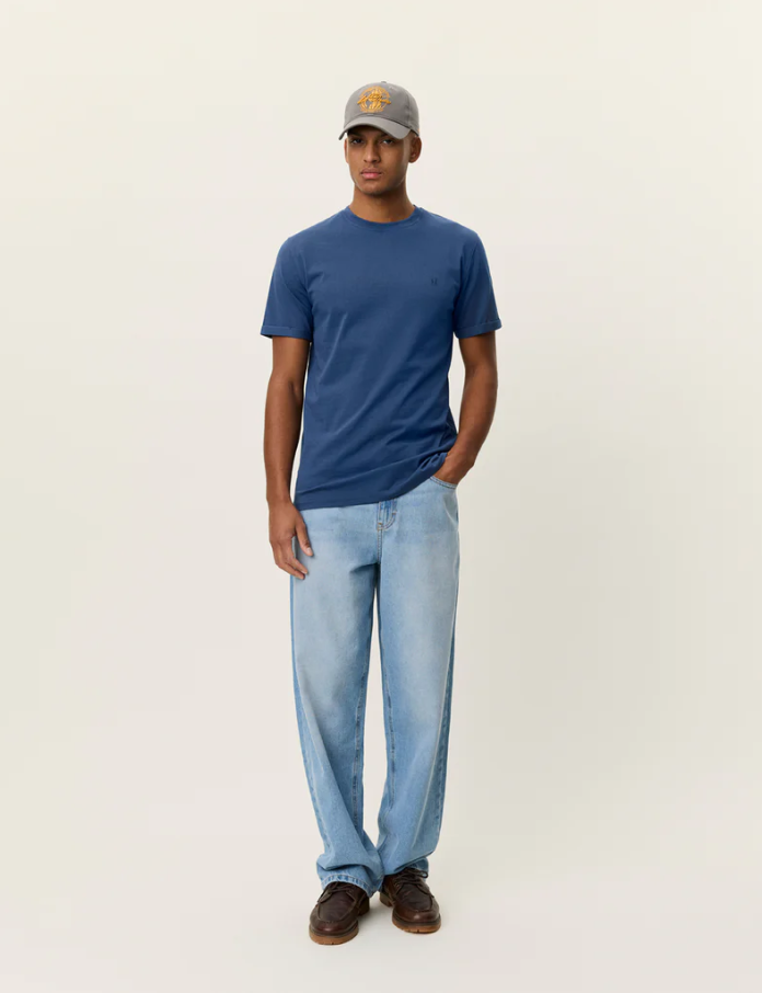 Norregaard Contrast T-Shirt Dark Denim