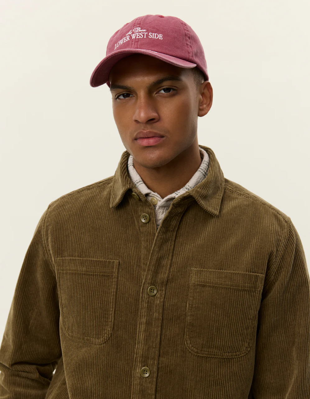 Kody Corduroy Overshirt Military Olive