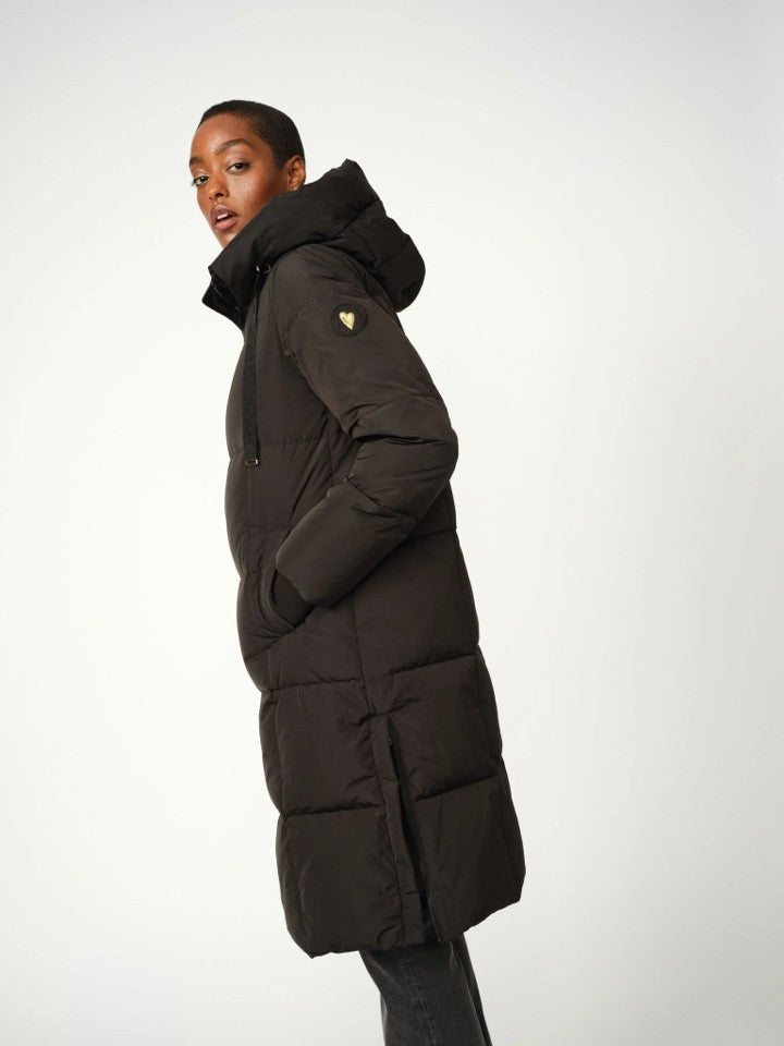 MMNova Square Down Coat Black