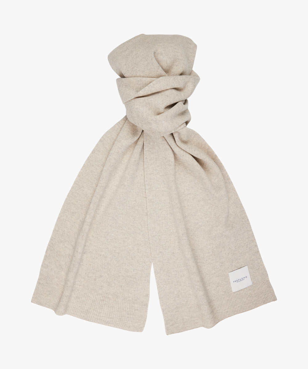 Scarf Wool Beige