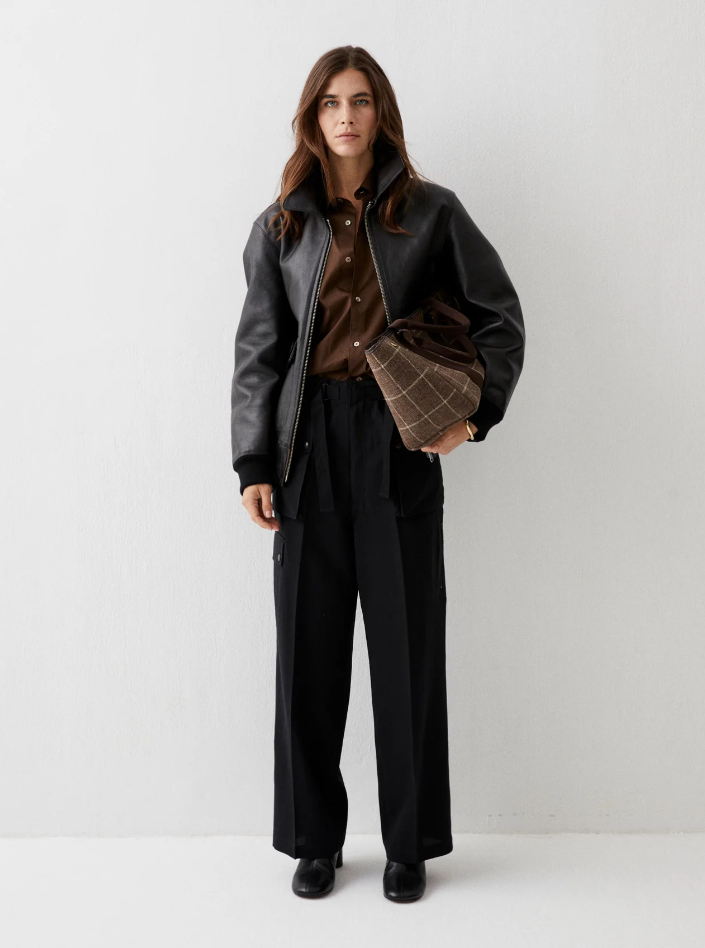 Traversèe M Hunting Tweed 02 Brown