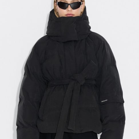 Steilia Brushed Down Jkt Black
