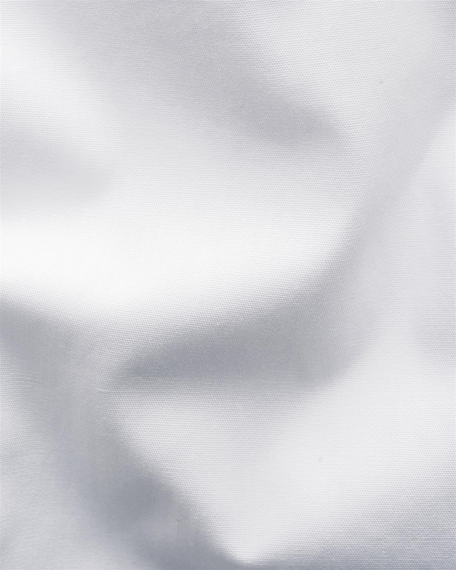 White End on End Breeze Poplin Shirt Contemporary