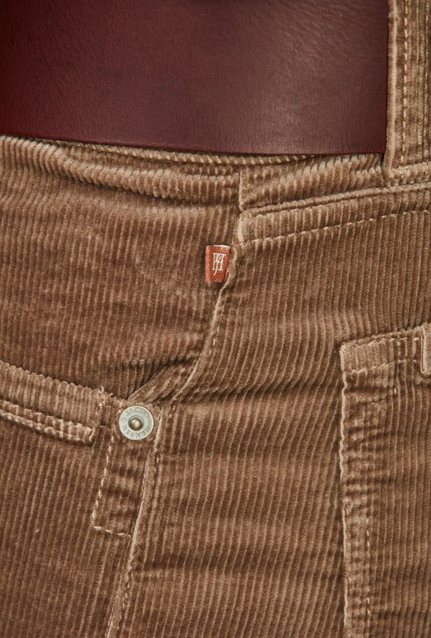 5-PKT Cut'n Sew Cord Beige