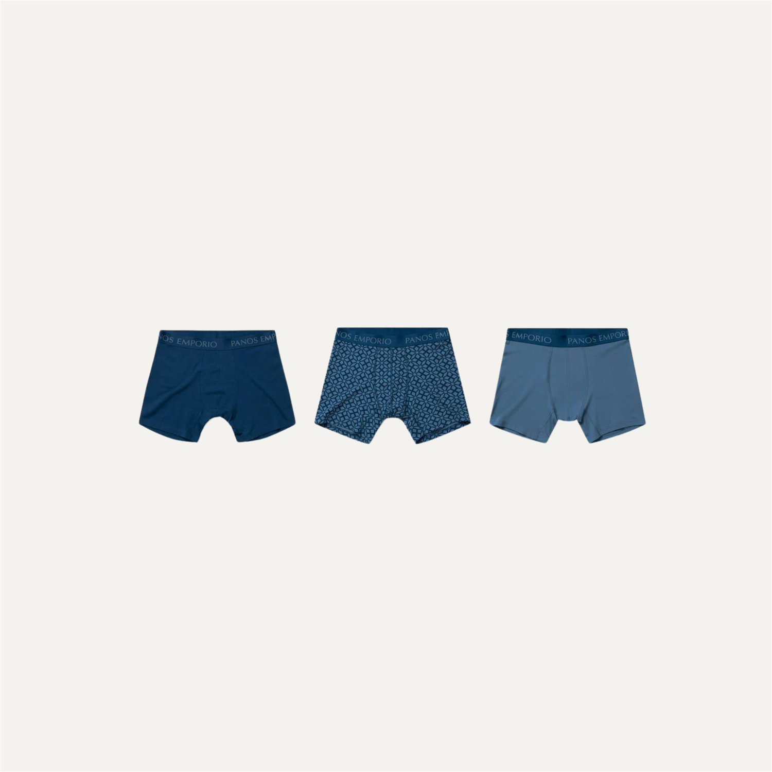 3PK BASE BAMBOO BOXER POSEIDON