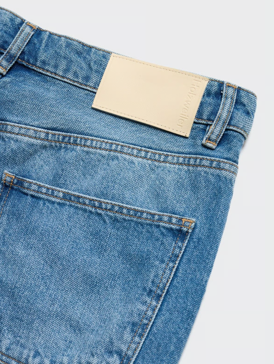 W Wide Jeans Light blue