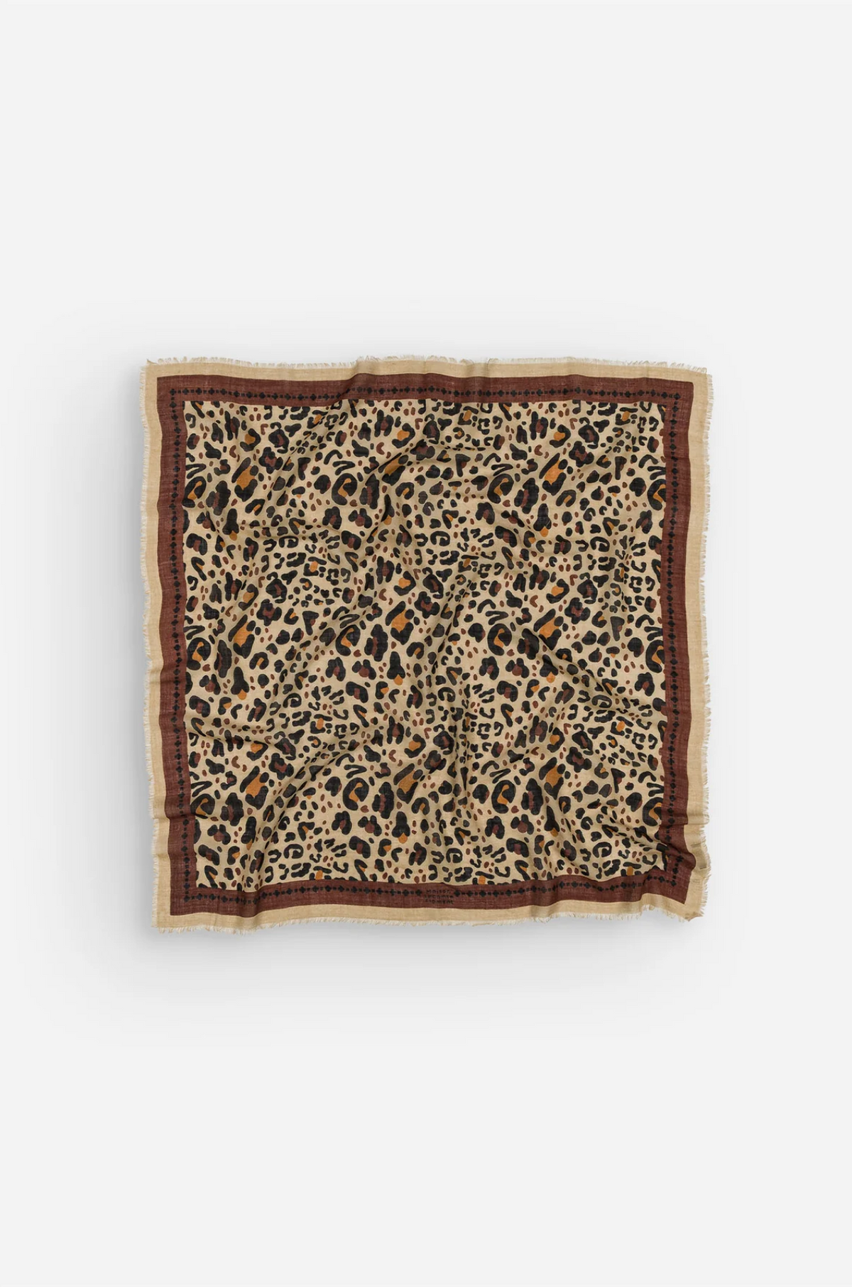 Scarf Leo Beige Chocolate