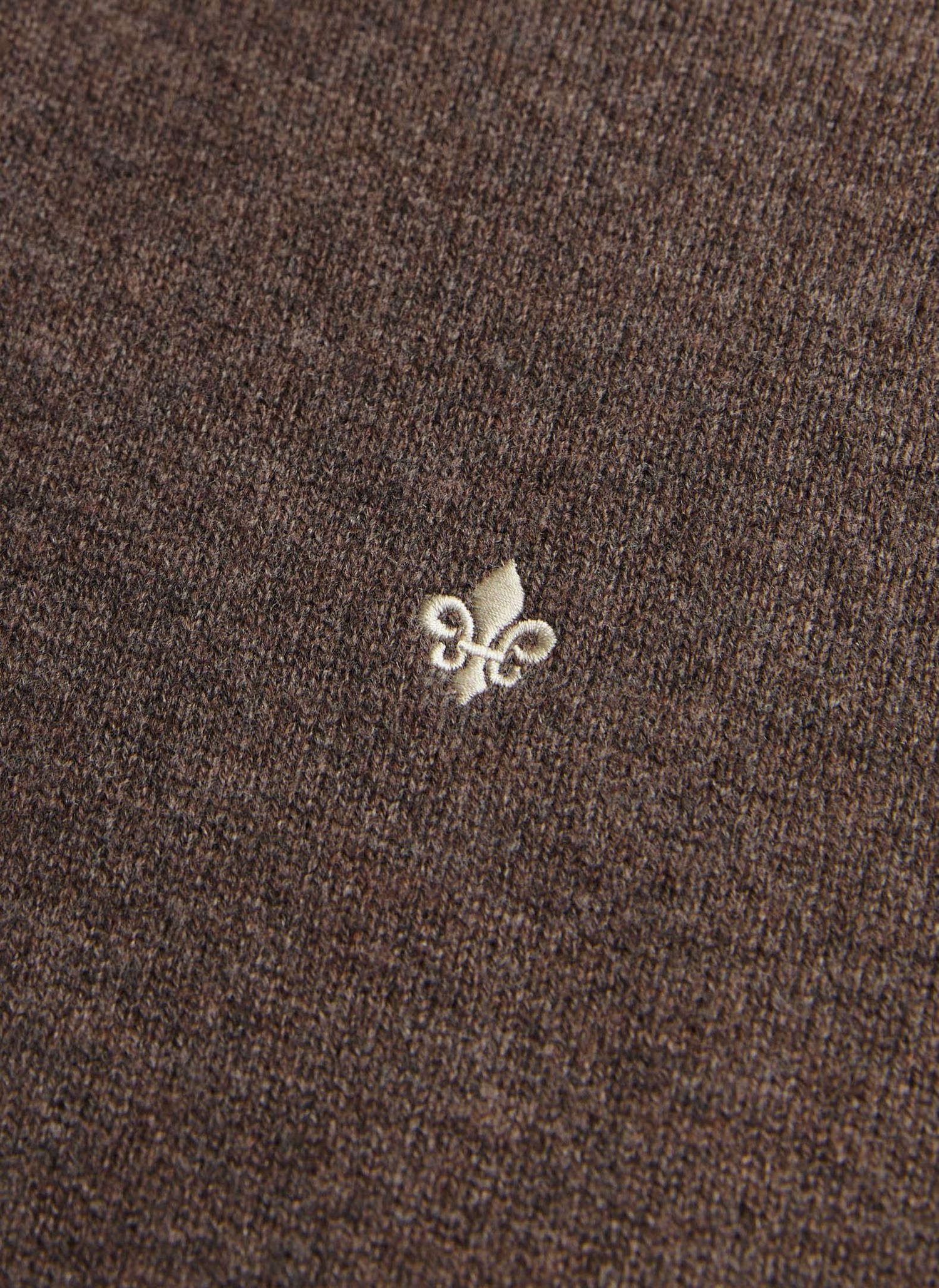 Hertford Halfzip Brown