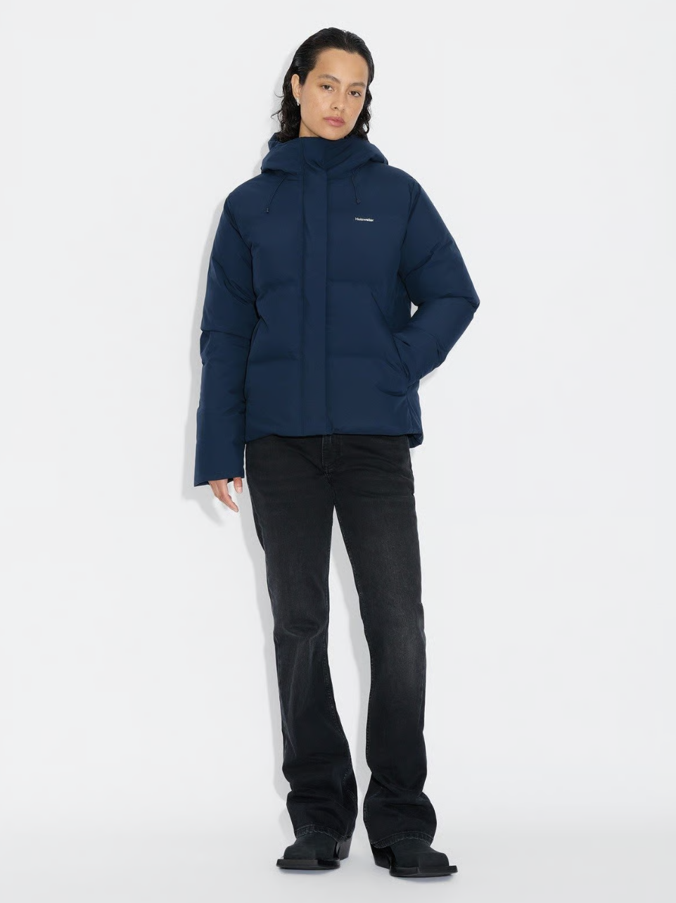 Besseggen Lt Short Jkt Dk.Navy