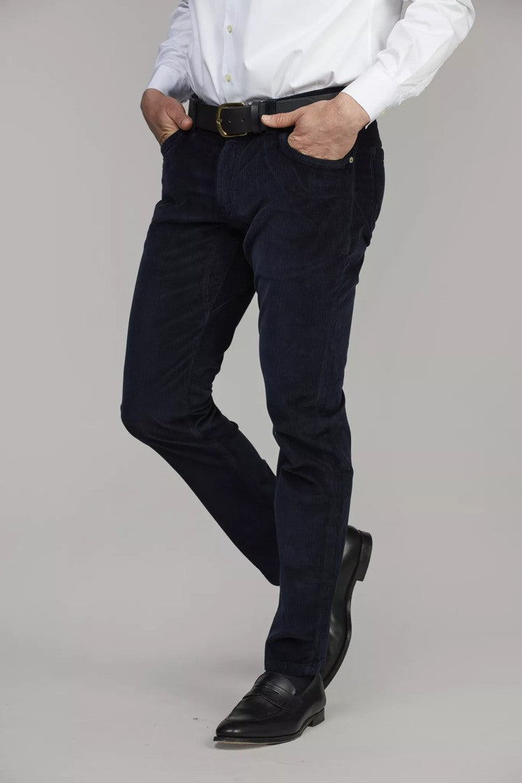 5-PKT CUT'N SEW ENSO CORD NAVY