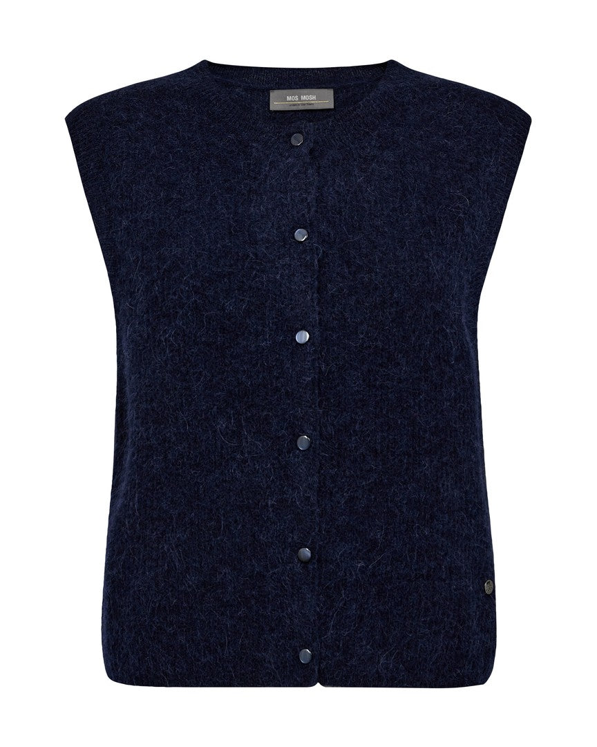 MMAlmine Thora Knit Vest Maritime Blue