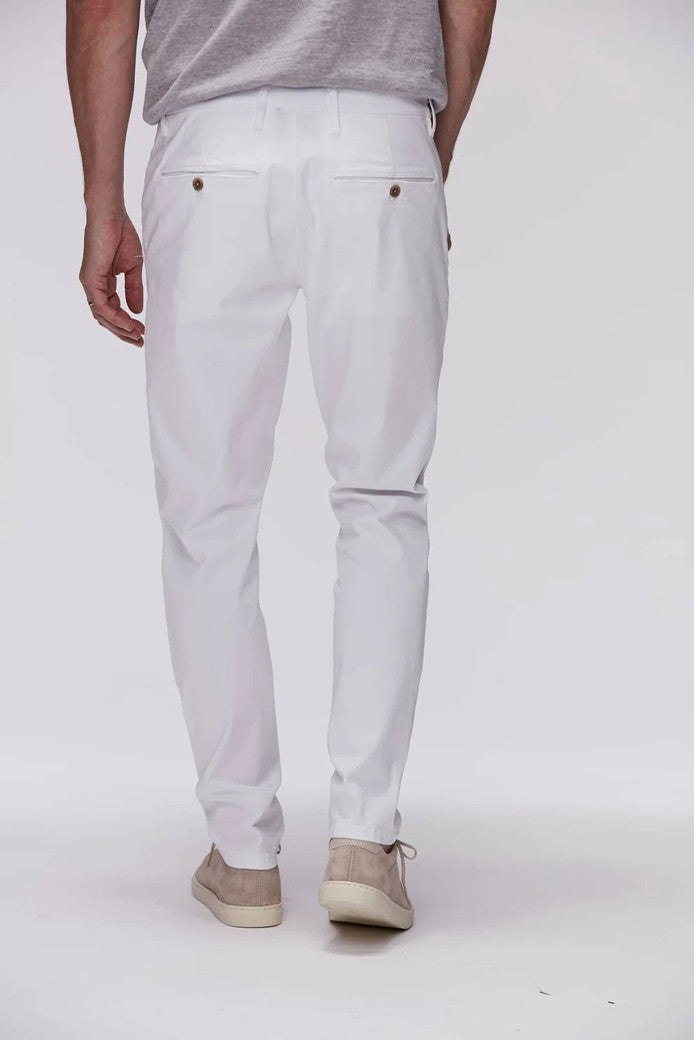 Werno satin chino white