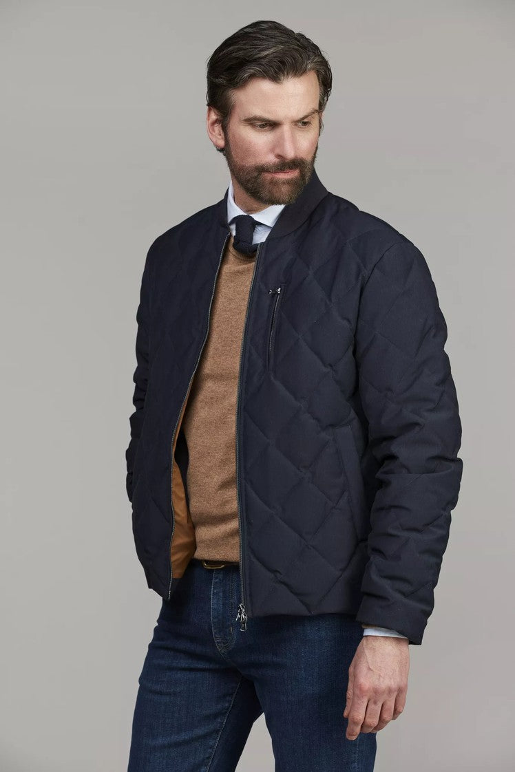 Brixen Down Jacket Navy