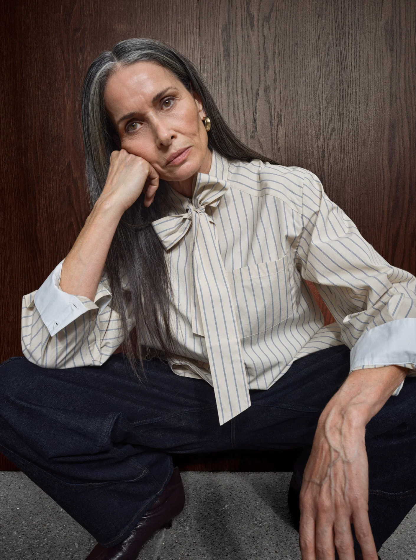 Mmkeeva Lilou Shirt Oxford Tan