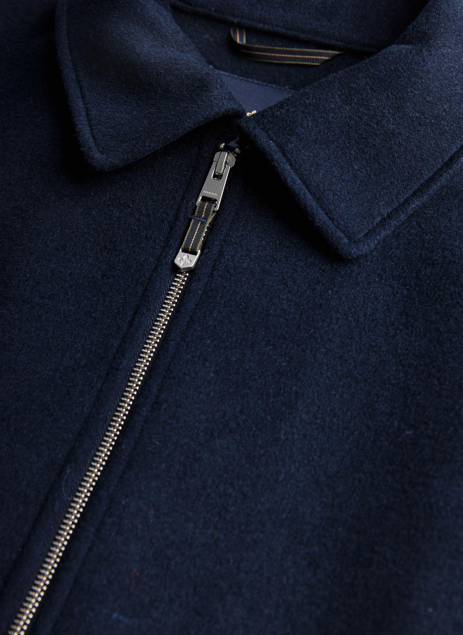 Wallace Wool Jacket Blue