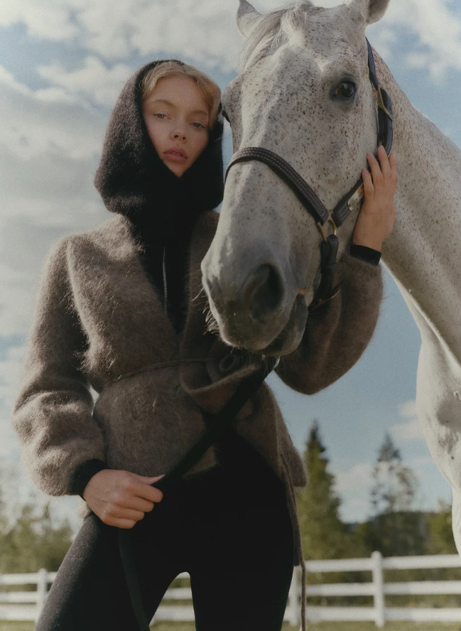 Kajsa Chunky Balaclava Black