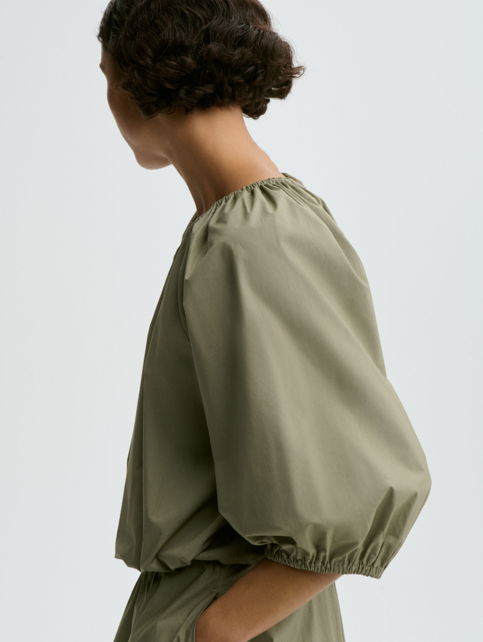 Lelow Blouse Deep lichen Green