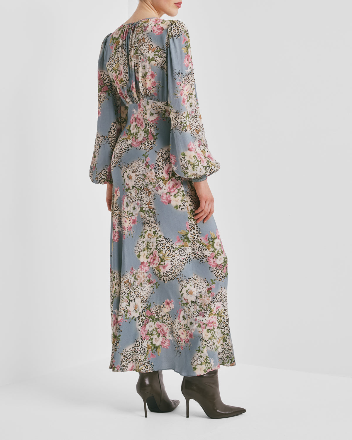 viscose Maxi Dress AW26 Wild Bloom