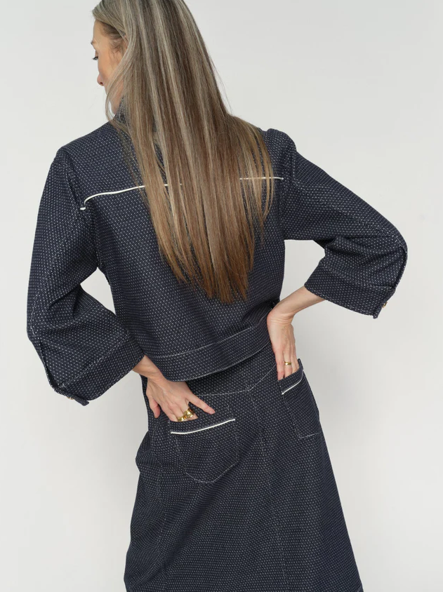 Mmrosalyn Jaxx Jacket Salute Navy