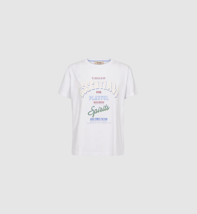 Mmraft O-SS tee White