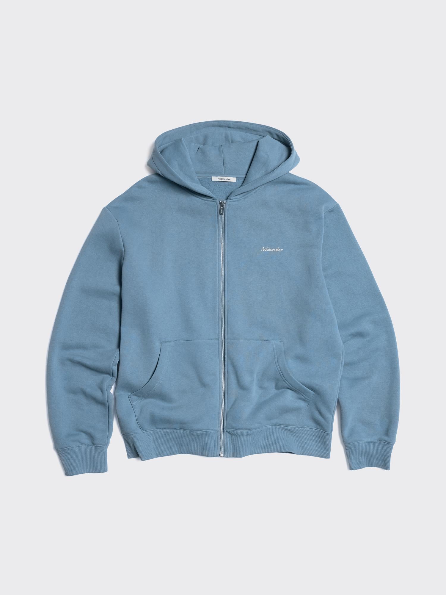 M Regular Zip Hoodie Blue