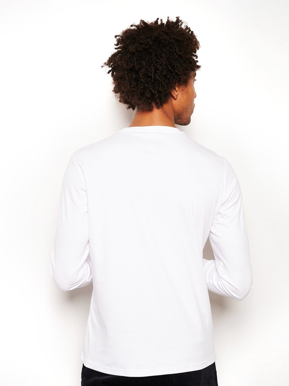 Longsleeve Roundneck White