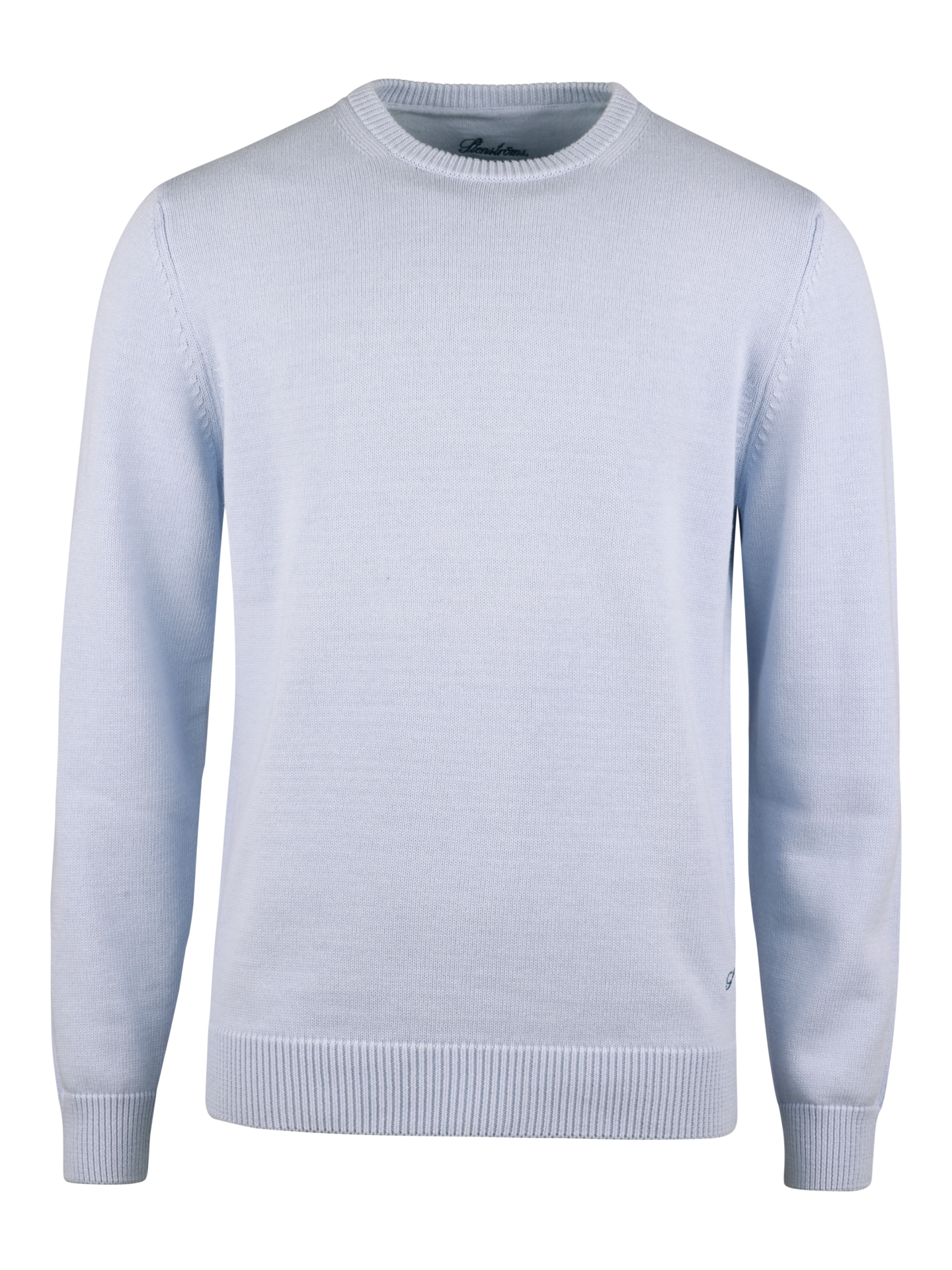Light blue Crew Neck Sweater Organic Cotton