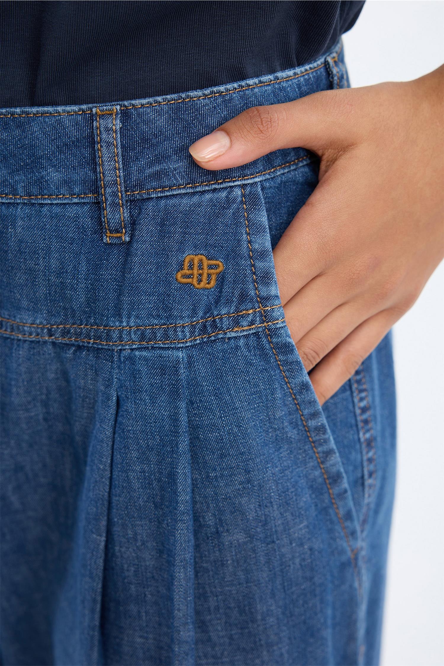 Vulmie Denim Pant Blue