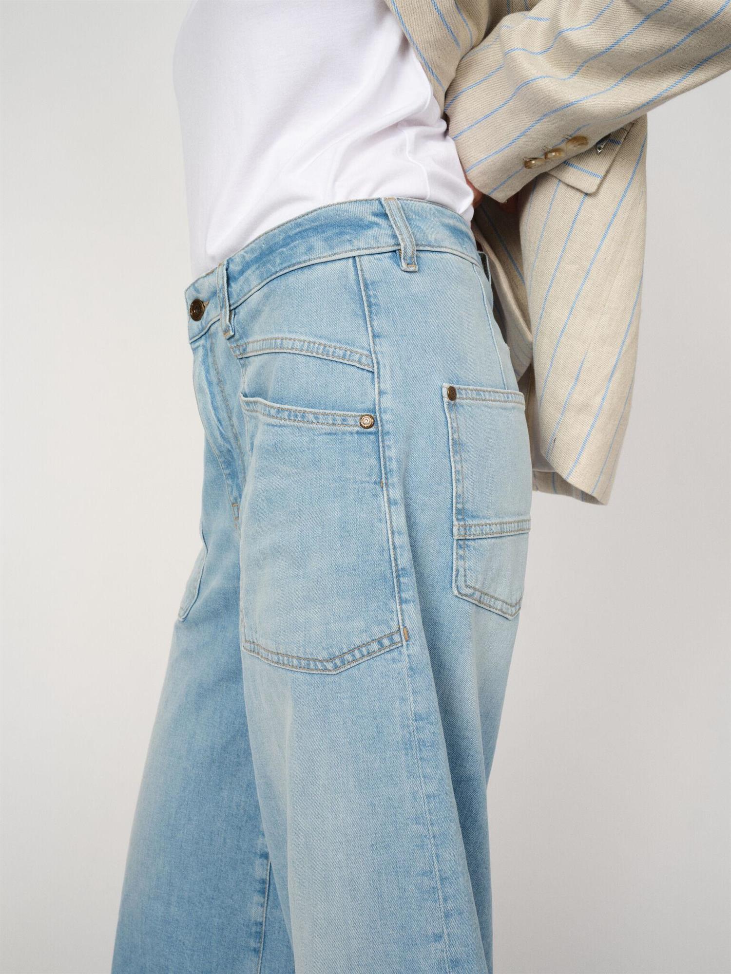 MMCulotte Sagai Jeans light blue