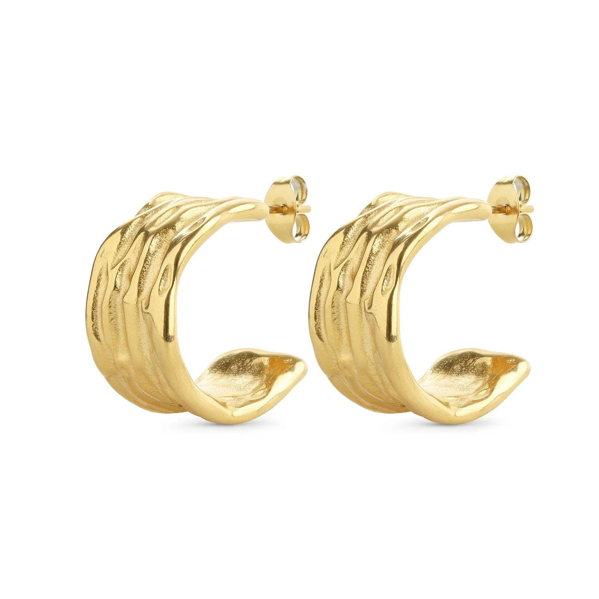 Magela - Organic Earrings Stainless Steel