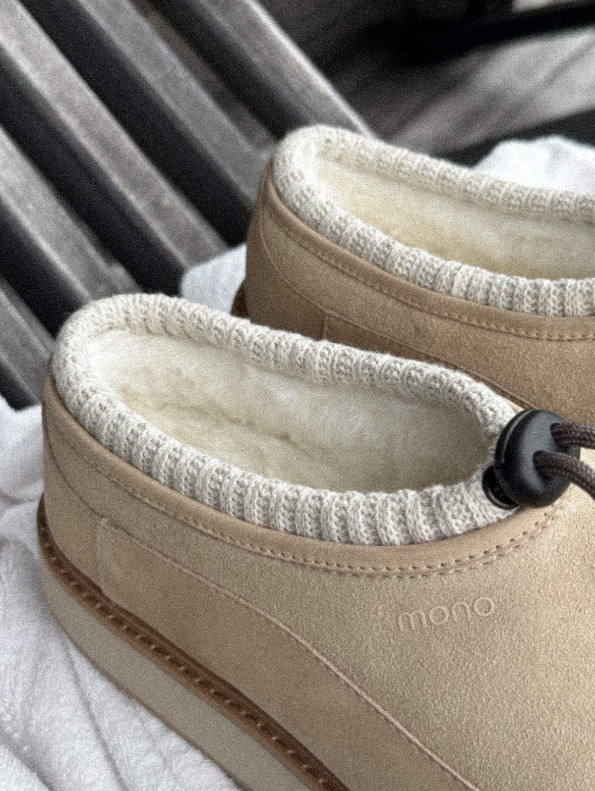 W Nordlys Suede Lamb Sand