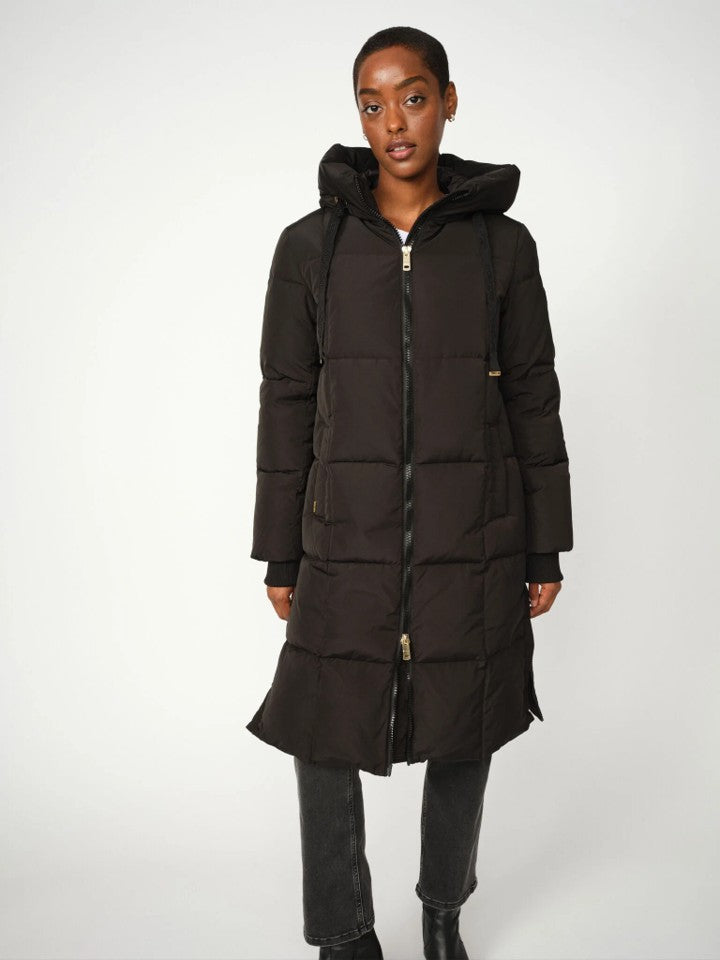 MMNova Square Down Coat Black