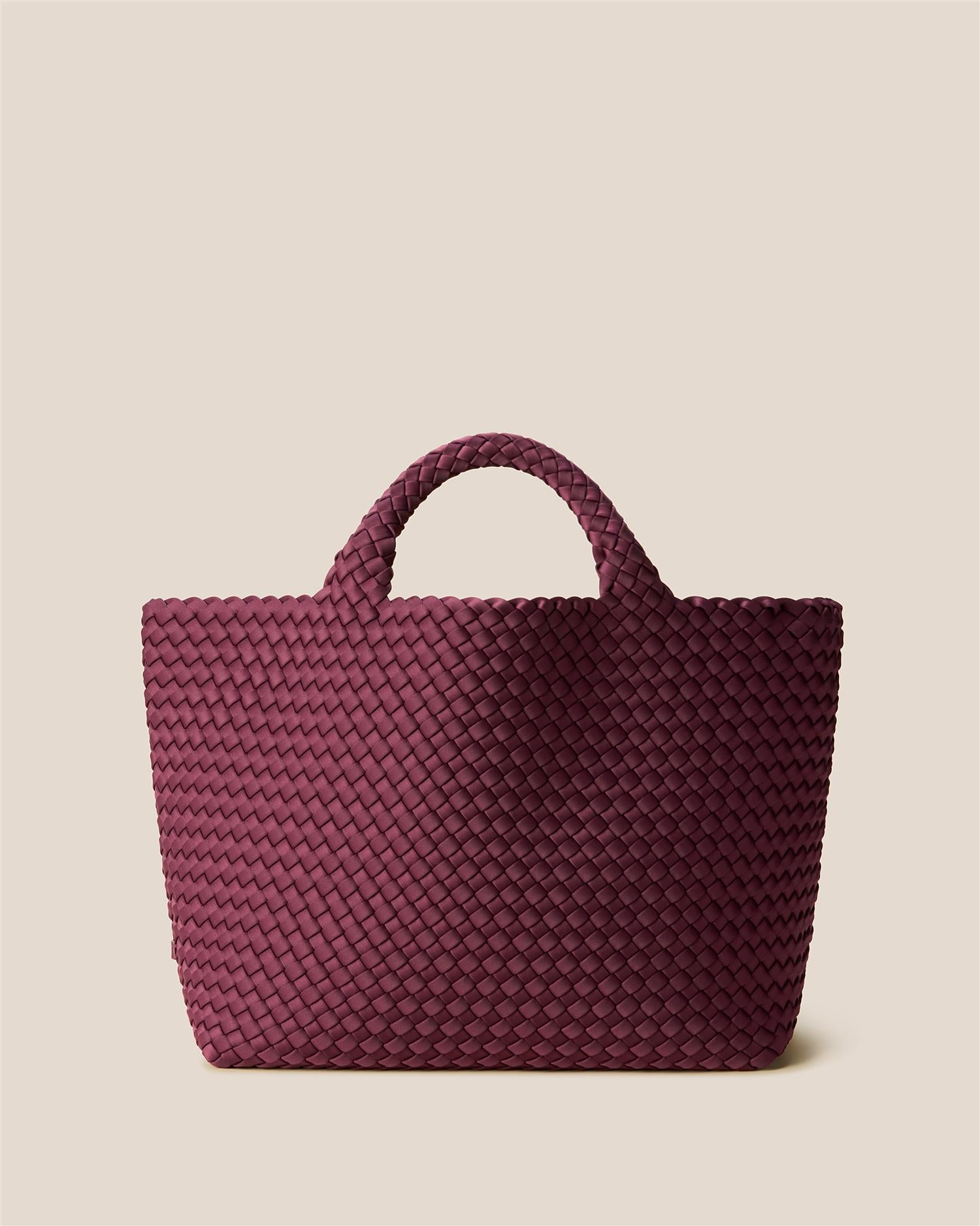 St Barths Medium Tote Bordeaux