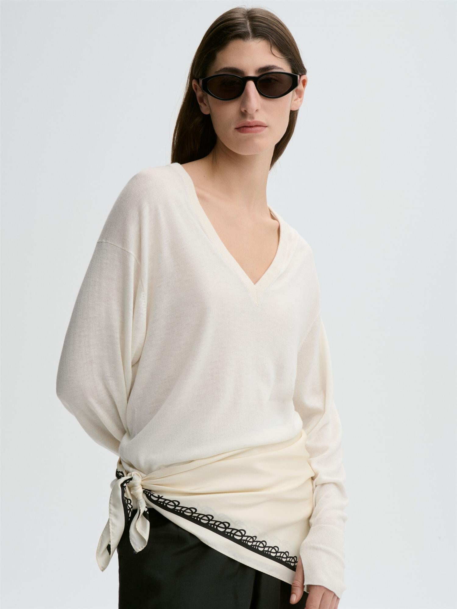 Olla Scarves Soft White