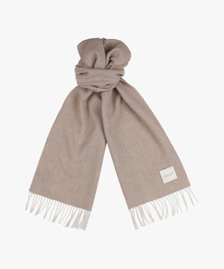 Taupe Lambswool Scarf