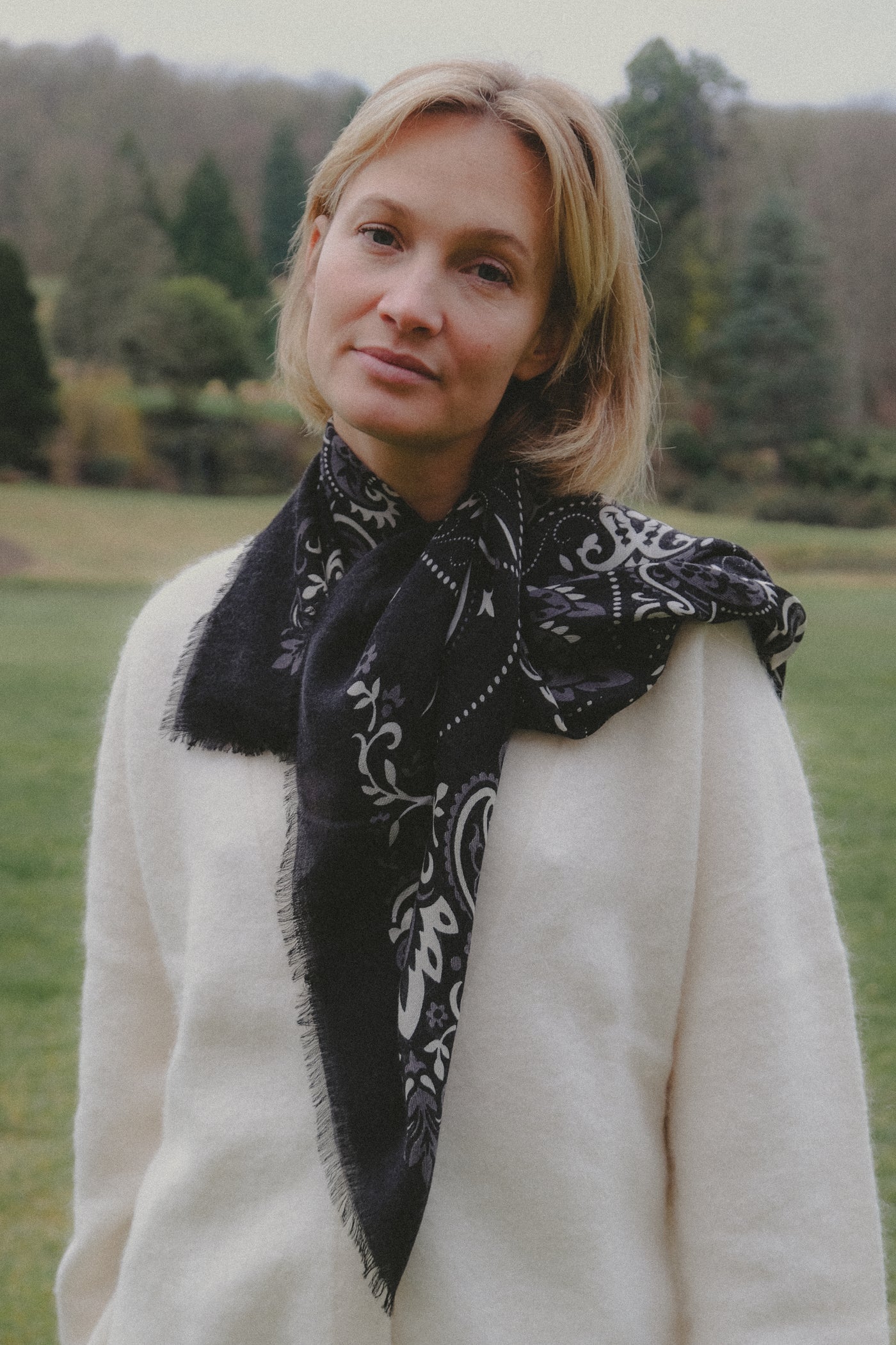 Scarf Bandana Black WS