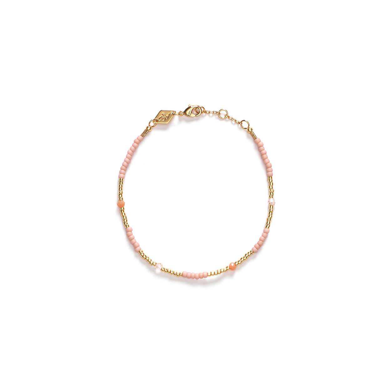 Clemence Bracelet-pink sand