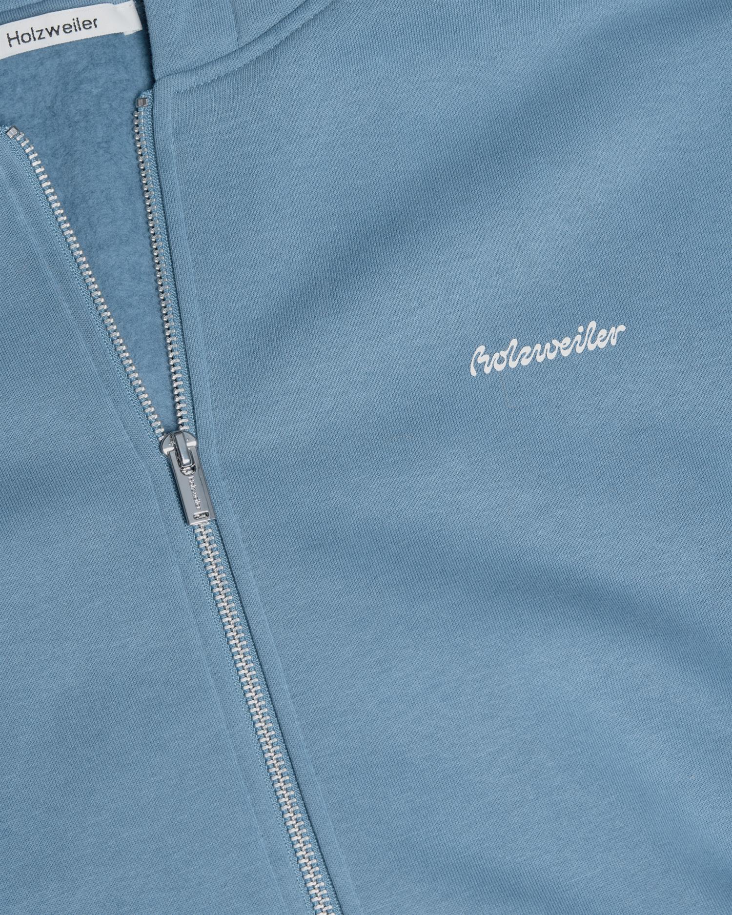 M Regular Zip Hoodie Blue