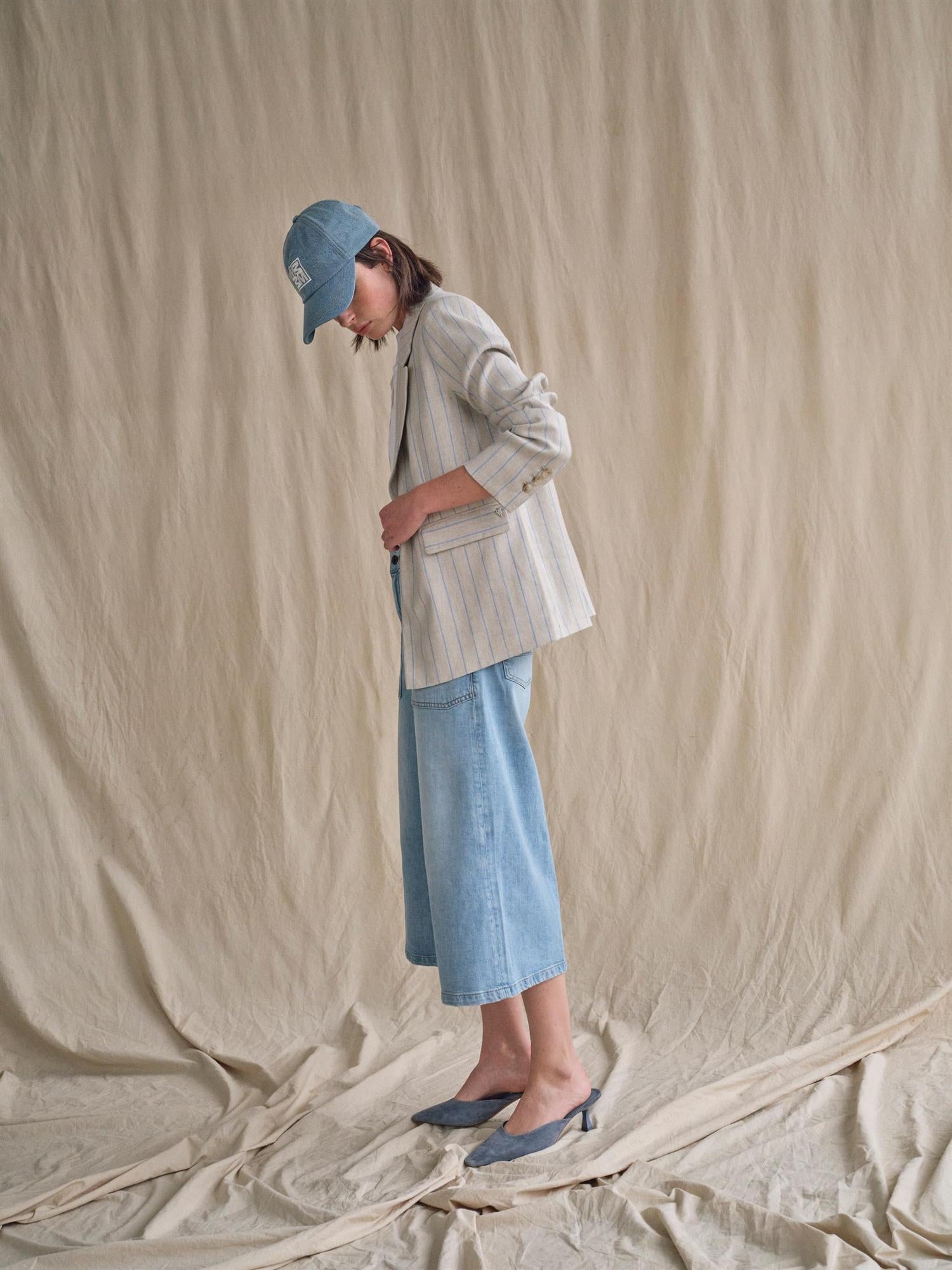 MMCulotte Sagai Jeans light blue