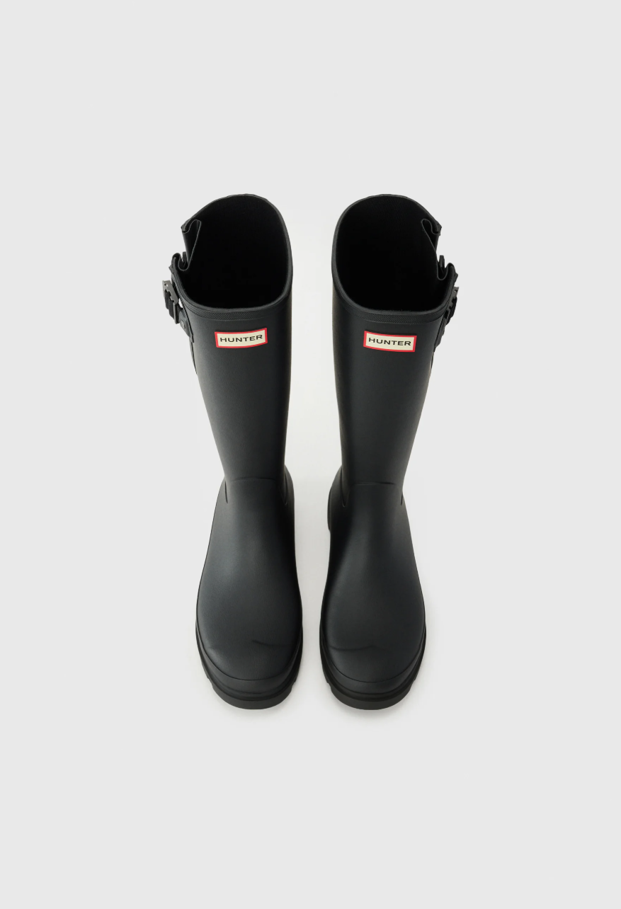 Unisex Downpour Adjustable Boot - Black