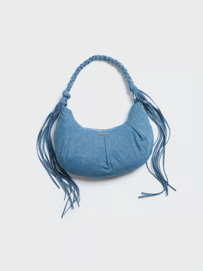 Cocoon Denim Small Bag Mid Blue