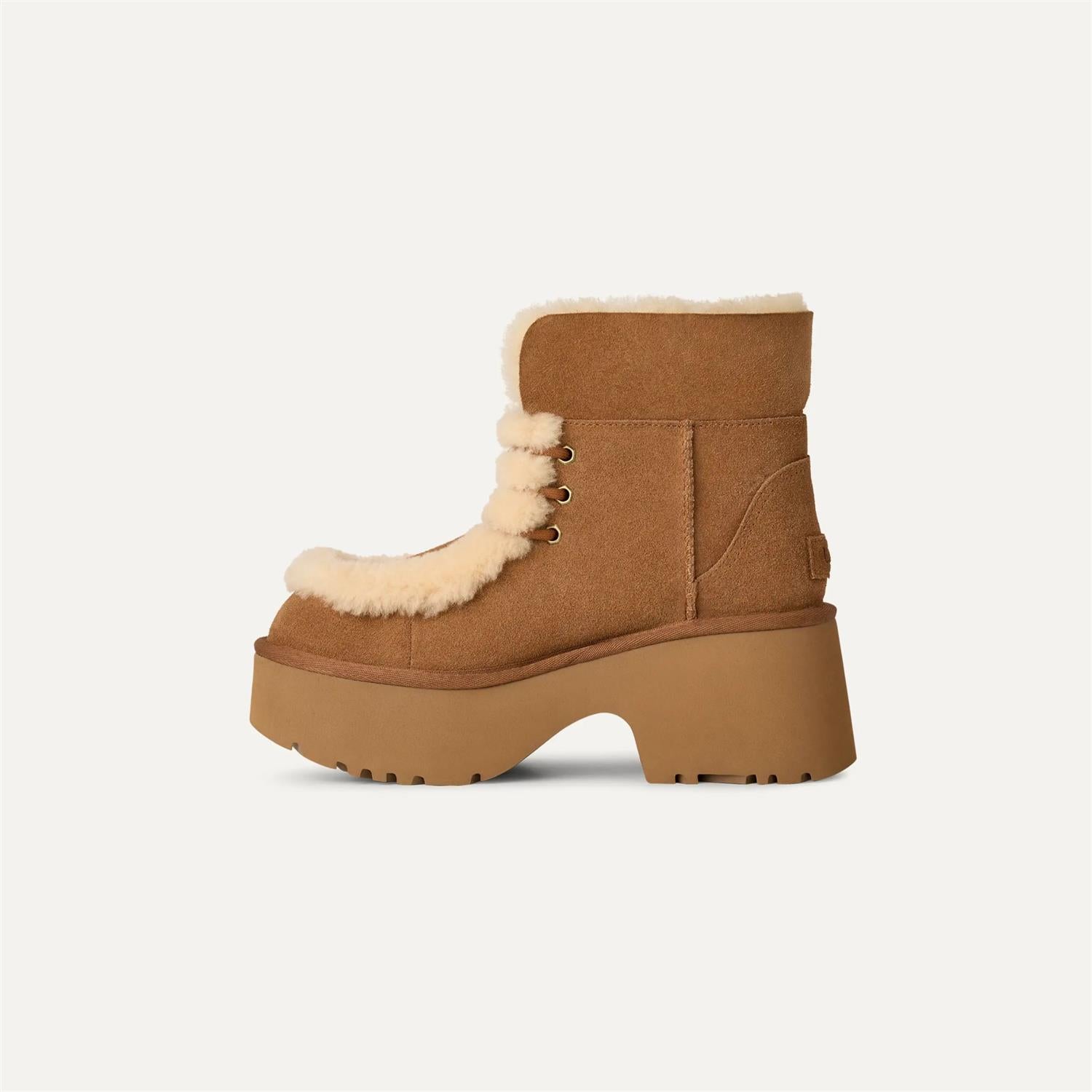 W New Heights Lace Up Chestnut