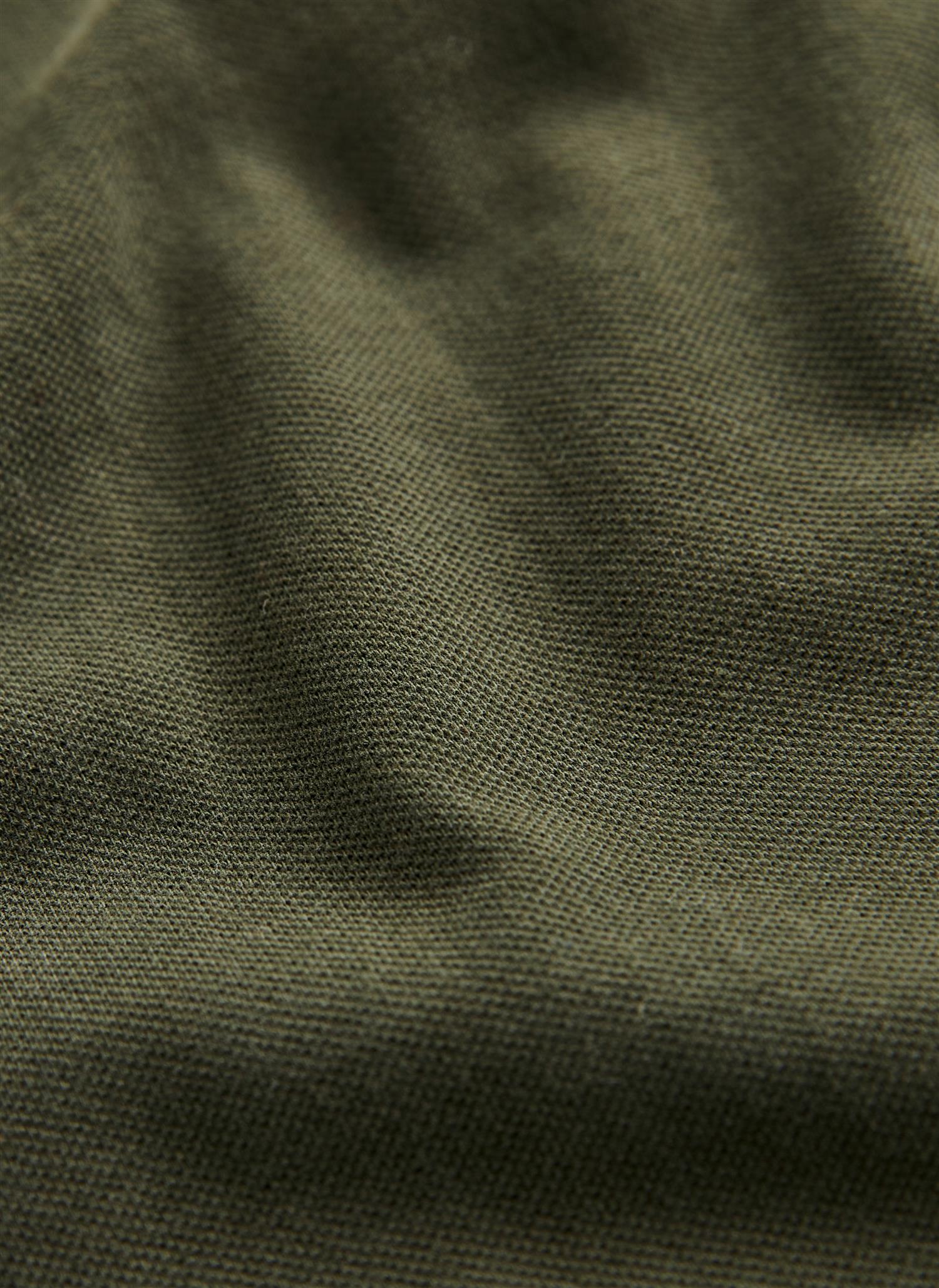 Camden Piqué Shirt Olive