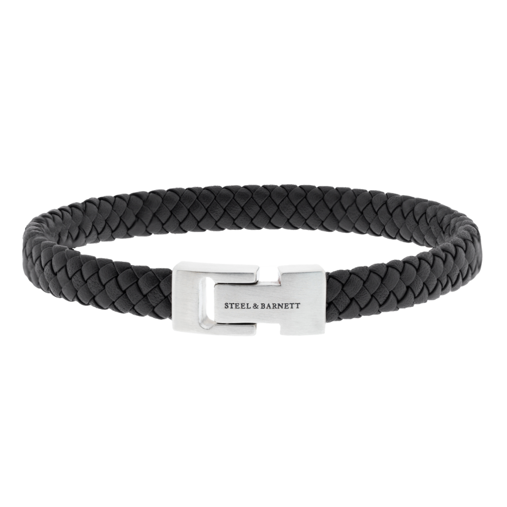 Leather Braclet Archie Black