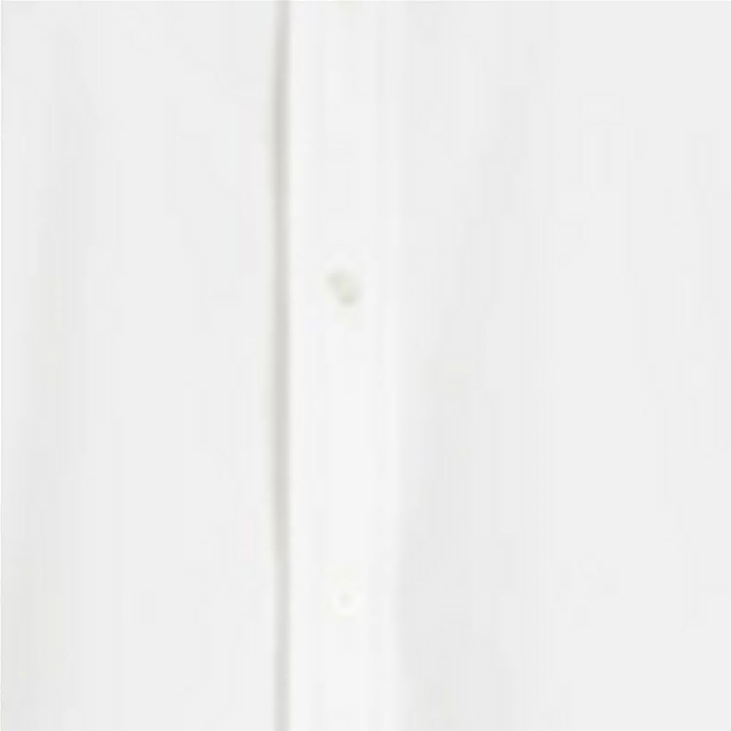 Oversized Fit Cotton Shirt white